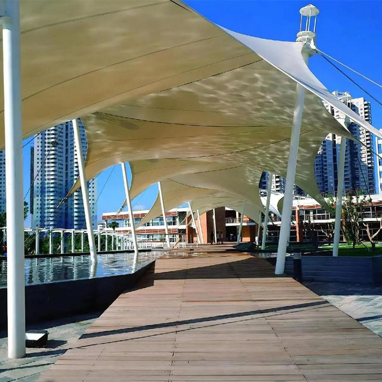 延寿县膜结构景观棚