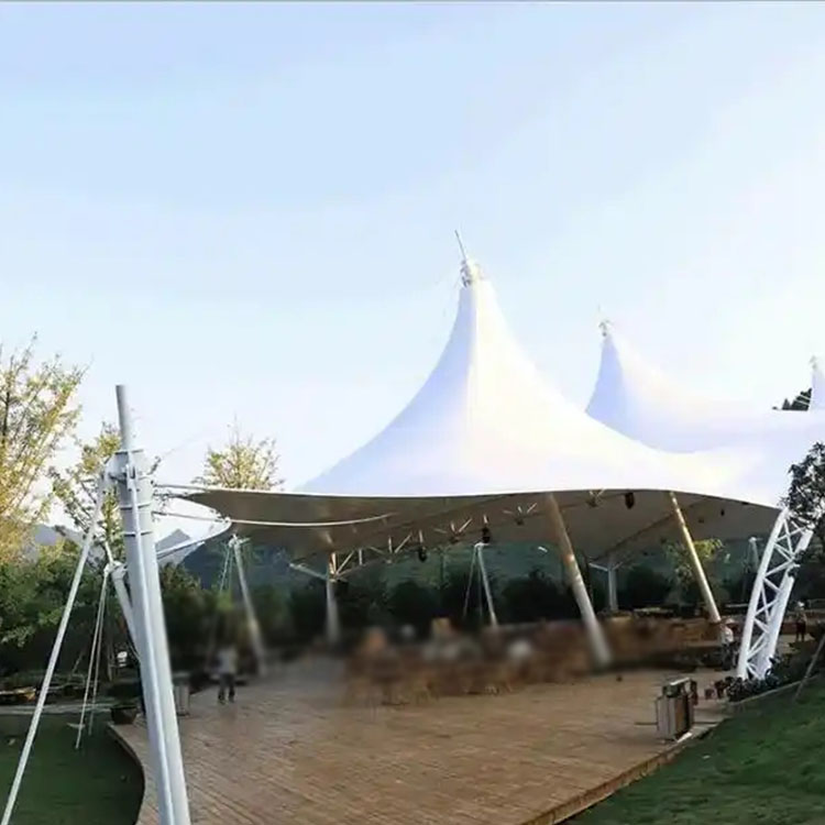 延寿县膜结构景观棚