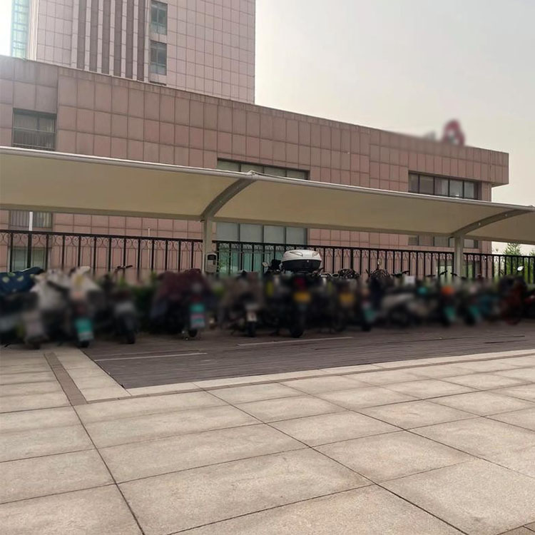 延寿县膜结构电动车棚